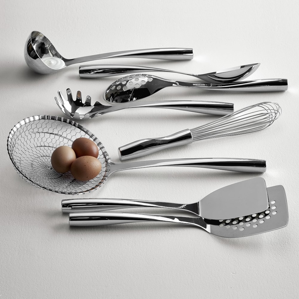 Williams Sonoma Deep Slotted Spoon